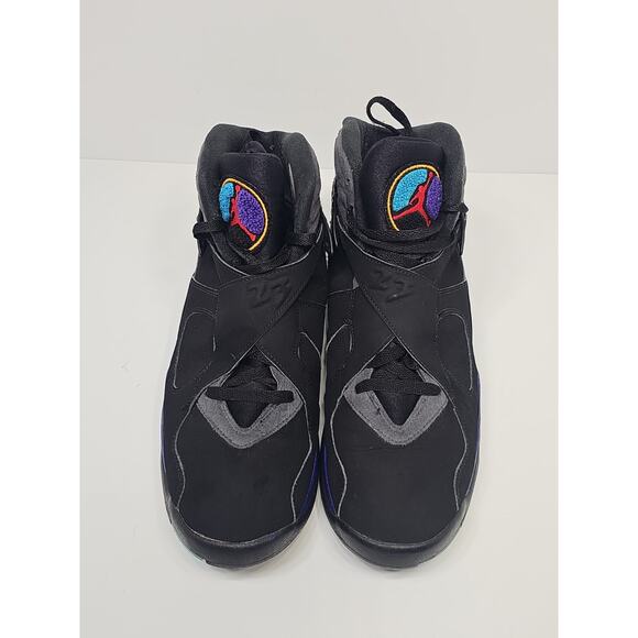 Air Jordan 8 Retro Aqua High Top Sneaker 305381-025 Size 12